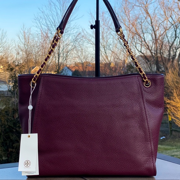NWT Tory Burch Britten Tote - Picture 2 of 5